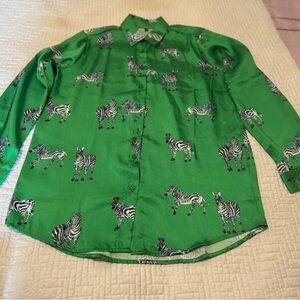 BEAUTIFUL ZEBRA BLOUSE